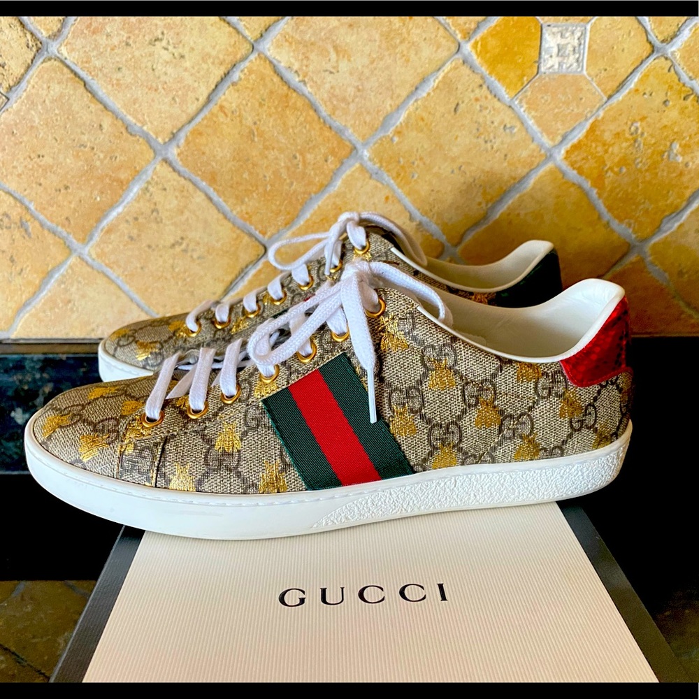 Women's Ace GG Supreme sneaker with bees